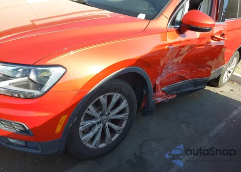 2018 Volkswagen Tiguan Se/Sel из США, поврежденный, VIN 3VV3B7AX9JM001322